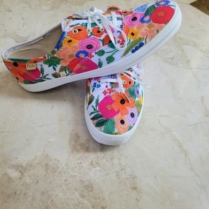 keds rifle paper co, size 9, Garden Party